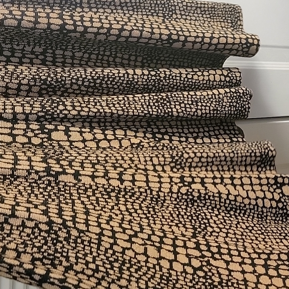 Knit sweater dress, snakeskin print, size small - Picture 3 of 5